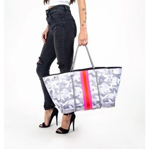 NWT camo print tote